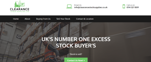Clearance Stock Supplies LTD - liquidation pallets Sheffield