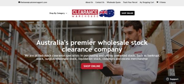 Clearance Warehouse - Liquidation Australia