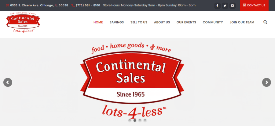 Continental Sales “Lots 4 Less”
