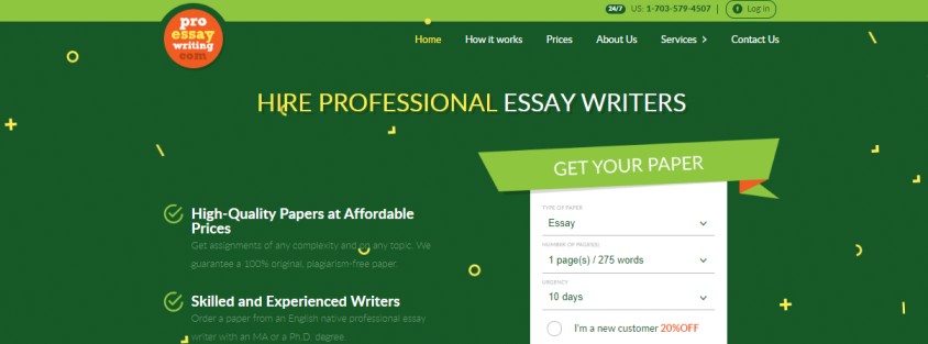 proessaywriting - Essay Writing Services